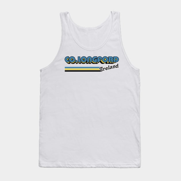 County Longford / Irish Retro County Pride Design Tank Top by feck!